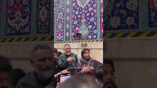 Mesum Abbas Agha Nusrat Bukhari  arbaeen nusbukhari mesumabbas arbaeenwalk Reels shortvideo [upl. by Shulamith]