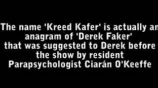 Derek Acorah  Kreed Kafer Maths [upl. by Omolhs]