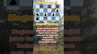 Viswanathan Anand VS Magnus Carlsen grandmastercatur chess taktikcatur piongila [upl. by Jemma173]