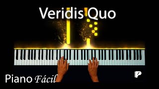 Veridis Quo  Piano Fácil [upl. by Guyon]