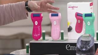 Emjoi MicroPedi Ultra Callus Remover on QVC [upl. by Fuchs101]