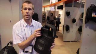 Lowepro Slingshot 202 AW Photobackpack PMA 2010 [upl. by Amlus]