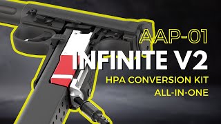 AAP01 HPA CONVERSION KIT INFINITE V2  Easy installation EN version airsoft hpa [upl. by Walke]