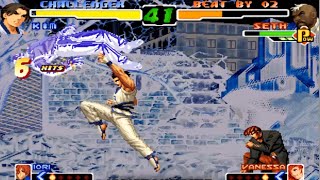 KOF 2000 自在极易功 VS 小心温妮莎 킹 오브 파이터 2000 [upl. by Ezana]