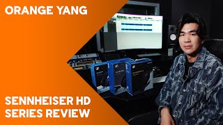 Orange Yang Dives into Sennheiser HD Series Headphones HD 300 PRO HD 400 PRO HD 490 PRO [upl. by Mavis]