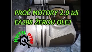 VYŠŠÍ SPOTŘEBA OLEJE U 20 TDI EA288 [upl. by Alli217]