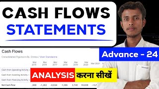 Cash Flow Statement  Cash Flow Analysis  cash flow  statement of cash flows 24 Mangesh Kumar [upl. by Aicitan]