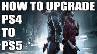 How to Upgrade Resident Evil 2 Remake PS4 to PS5  Resident Evil 2 Remake PS5 Upgrade [upl. by Ahsemit]