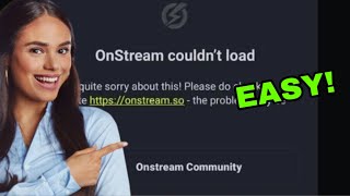 how to fix onstream app not working 2024 [upl. by Annahgiel]