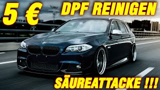 ACHTUNG Säureattacke  BMW DPF reinigen für 5 € [upl. by Anma]