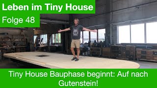 Tiny House Bauphase beginnt Auf nach Gutenstein [upl. by Nelehyram]