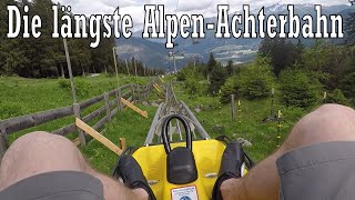 Die längste AlpenAchterbahn der Welt  Alpine Coaster Imst [upl. by Burn388]