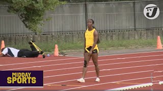 Shelly Ann FraserPryce in Training in Paris tvjmiddaysportsnews [upl. by Noivad529]