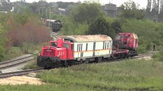 Fahrzeugparade im Heizhaus Strasshof Diesel und ELoksBlauer BlitzRangierloksteil3 [upl. by Stanfill791]