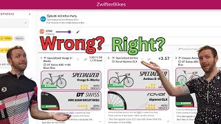 Are You Using The Wrong Bike In Zwift Races Is A Watt Saved On Flat The Same As On A Climb [upl. by Salb]