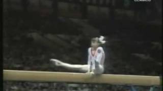 Maria Filatova 1977 Europeans EF Beam [upl. by Einnahpets350]