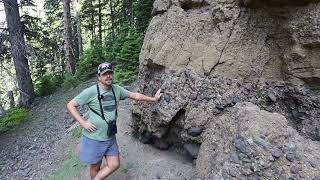 Absaroka Volcanics in Hyalite Canyon Gallatin Range Montana [upl. by Leahcimnaj]