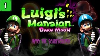 Luigis Mansion Dark Moon into the Scarescraper  1 [upl. by Clementina]