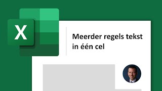 Excel meerdere regels tekst in één cel in 90 seconden 2 manieren [upl. by Aix]