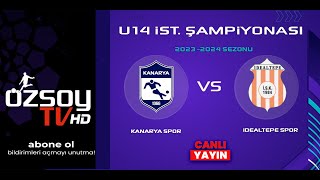 KANARYA SPOR  İDEALTEPE SPOR  U14 İSTŞAMPİYONASI [upl. by Rox]