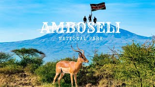 Exploring Amboseli Safari Serenity beneath Kilimanjaro  A Cinematic Wildlife Adventure [upl. by Latrice]