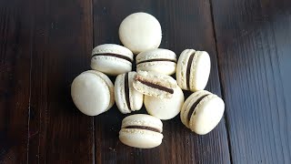 Тренируемся делать МАКАРОН на ПШЕНИЧНОЙ МУКЕ💚французская меренга💚Macaron recipewheat flour [upl. by Shushan]