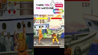 STREET FIGHTER 2 RYU VS KEN streetfighter arcadefighting arcadegame [upl. by Elleinnod]