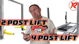 2 Post or 4 Post Lift  Which Is Right 4 You [upl. by Attegroeg]