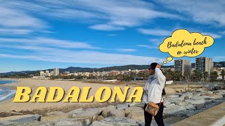 UN DÍA EN BADALONA  BARCELONA  ESPAÑA  TRAVE VLOG [upl. by Torras]