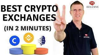 Best Cryptocurrency Exchanges of 2024 in 2 minutes [upl. by Annabella]