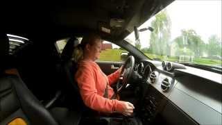 Woman Driving Saleen S302 Parnelli Jones Edition GoPro [upl. by Glick]