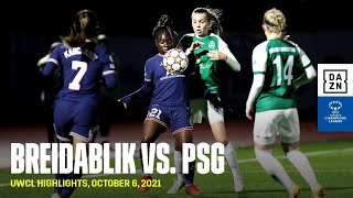 HIGHLIGHTS  Breiðablik vs PSG  UEFA Womens Champions League 202122 [upl. by Shwalb]