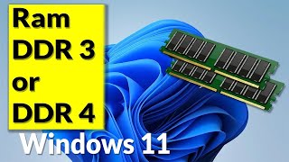 How to Check DDR3 or DDR4 RAM on Windows 11 Easily  Quick RAM Type and Specs Tutorial [upl. by Yleek305]