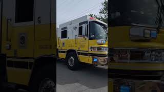 Engine 2 in the Kearney Home Coming Parade [upl. by Akemrehs]