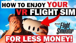 Can YOU Enjoy VR on a BUDGET ESSENTIAL ADVICE for Flight Sim Fans MSFS  DCS World  X Plane 12 [upl. by Airdnala]