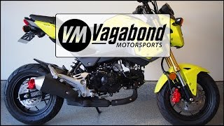 Honda Grom 20172021 Fender Eliminator Install Video  Vagabond Motorsports VMHG710 [upl. by Bloxberg541]