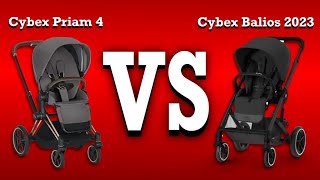 Cybex Priam 4 2023 vs Cybex Balios S Lux 2023 [upl. by Kaete949]