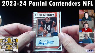 🏈Box Break🏈  2023 Panini Contenders NFL [upl. by Nika]