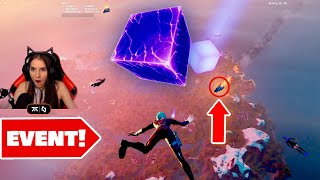 NEW FORTNITE SEASON 8 SKYFIRE EVENT REACTION [upl. by Atsirak]