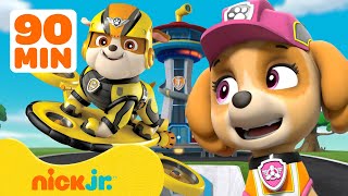 PAW Patrol  ¡Los cachorros de PAW Patrol intercambian trabajos  90 minutos  Nick Jr [upl. by Anna-Maria]