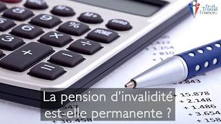 La pension dinvalidité  conditions et formalités [upl. by Henrique]