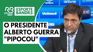 O presidente Alberto Guerra quotpipocouquot na sua entrevista sobre Suárez [upl. by Amerigo]