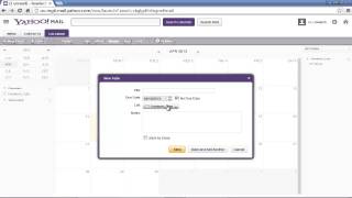 How to Use Yahoo Calendar [upl. by Ativet]