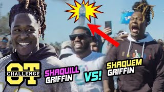 Seattle Seahawks’ Shaquem Griffin TURNS UP In The Overtime Challenge BATTLES Twin Bro Shaquill 🔥 [upl. by Eitac]