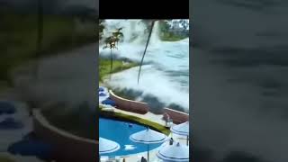 Actual Footage Tsunami Thailand 2004 tsunami [upl. by Nyleak]