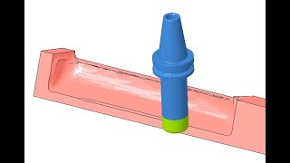 Blade machining in Creo [upl. by Brennan]