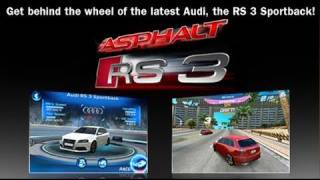 Asphalt Audi RS 3  Want to win an Audi for free  iPhoneiPod touch [upl. by O'Grady]