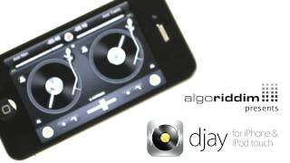 djay for iPhone amp iPod touch  The fullfledged DJ app by Algoriddim in your pocket [upl. by Nivlag]