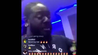 T Pain Boo’d up Ella Mai remix ig live [upl. by Ayota433]