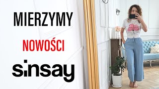 Mierzymy SINSAY🌷dobre składy🌷  🌹wiosenny haul zakupowy🌹 [upl. by Yadnil]